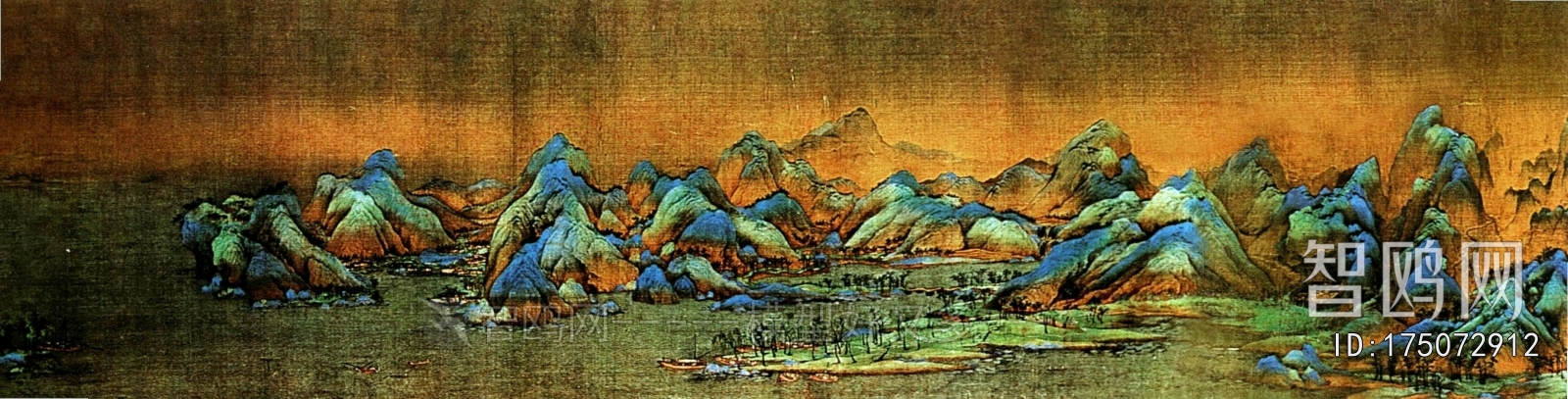 新中式风景装饰画