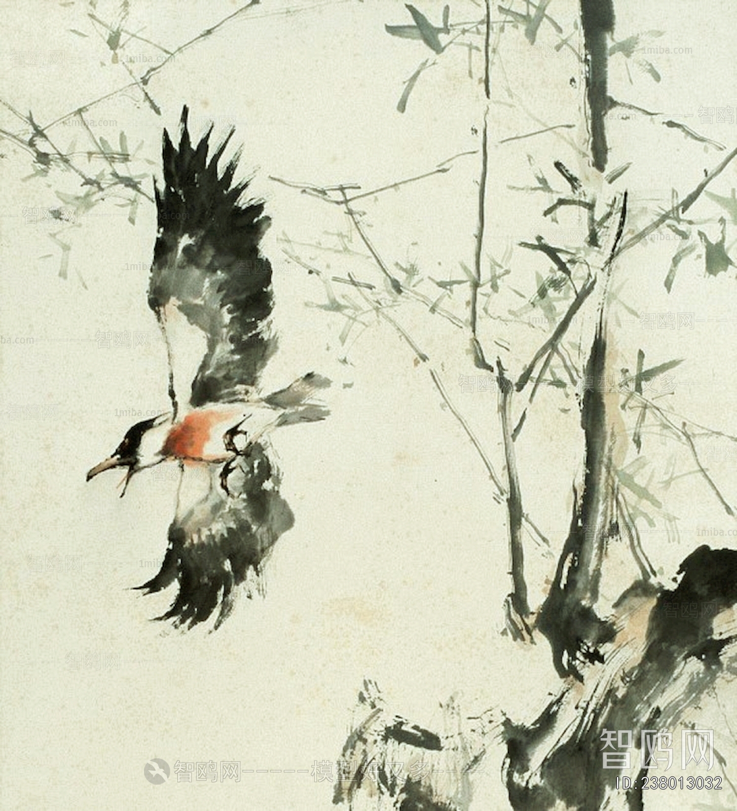 新中式水墨装饰画