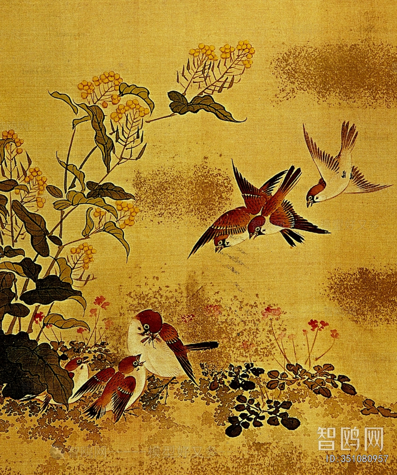 新中式风景装饰画