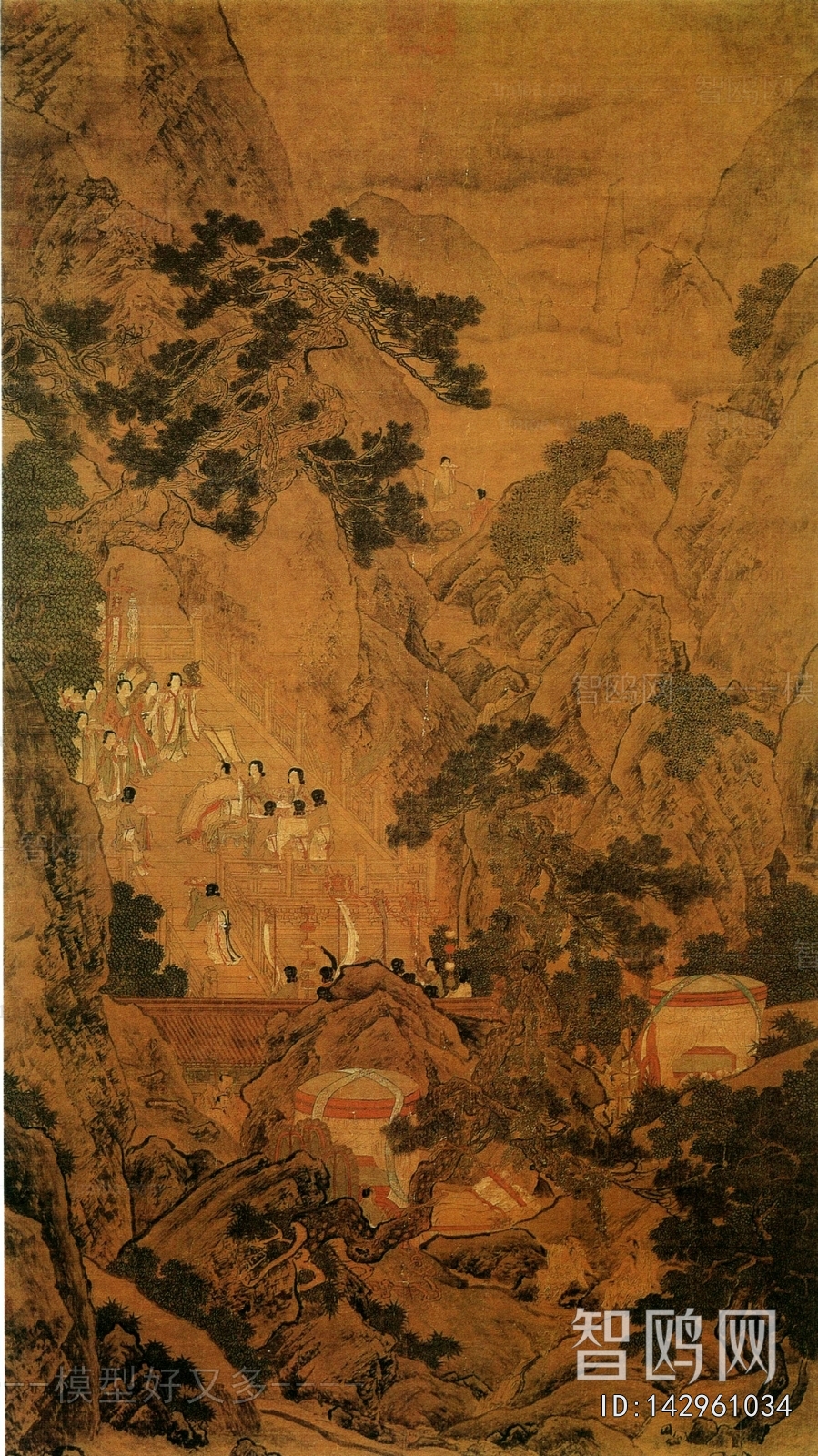 新中式风景装饰画