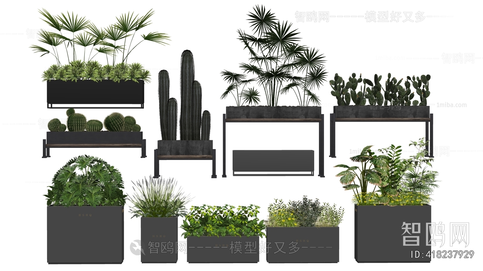 Modern Flower Bed, Flower Bowl, Flower Box