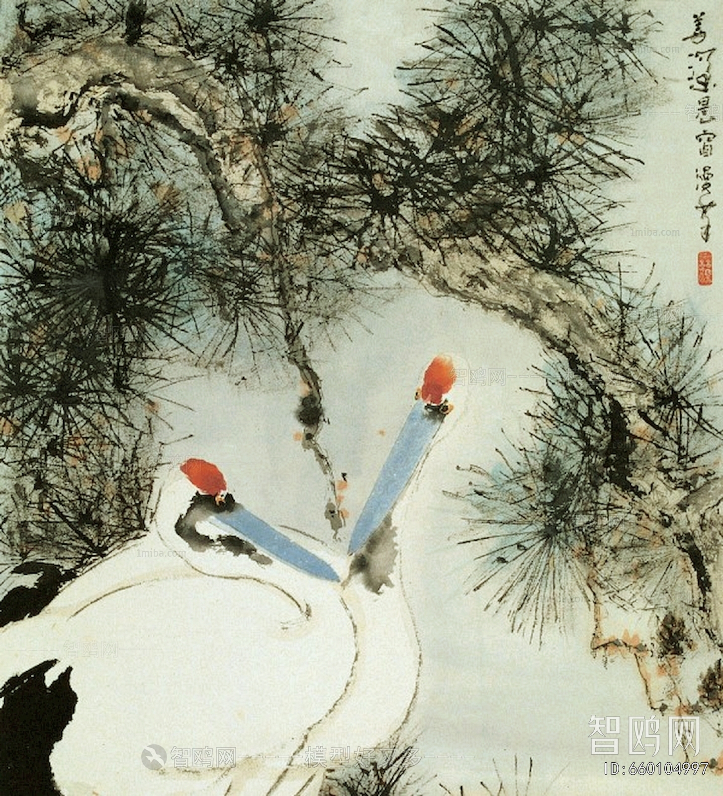 新中式水墨装饰画