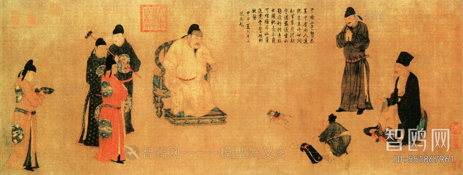 新中式风景装饰画
