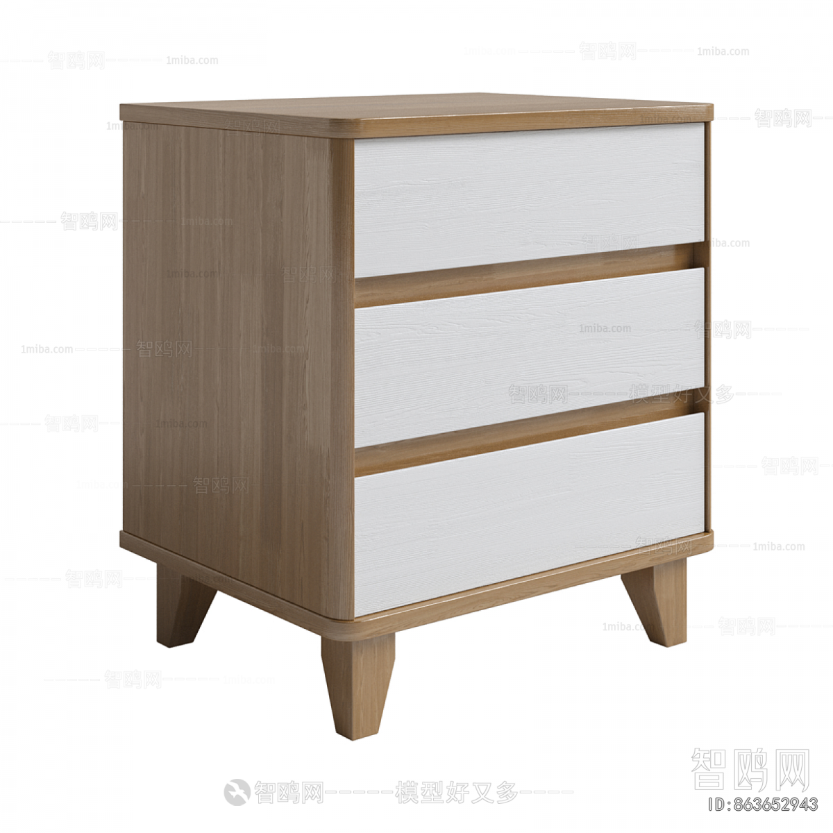 Modern Bedside Cupboard