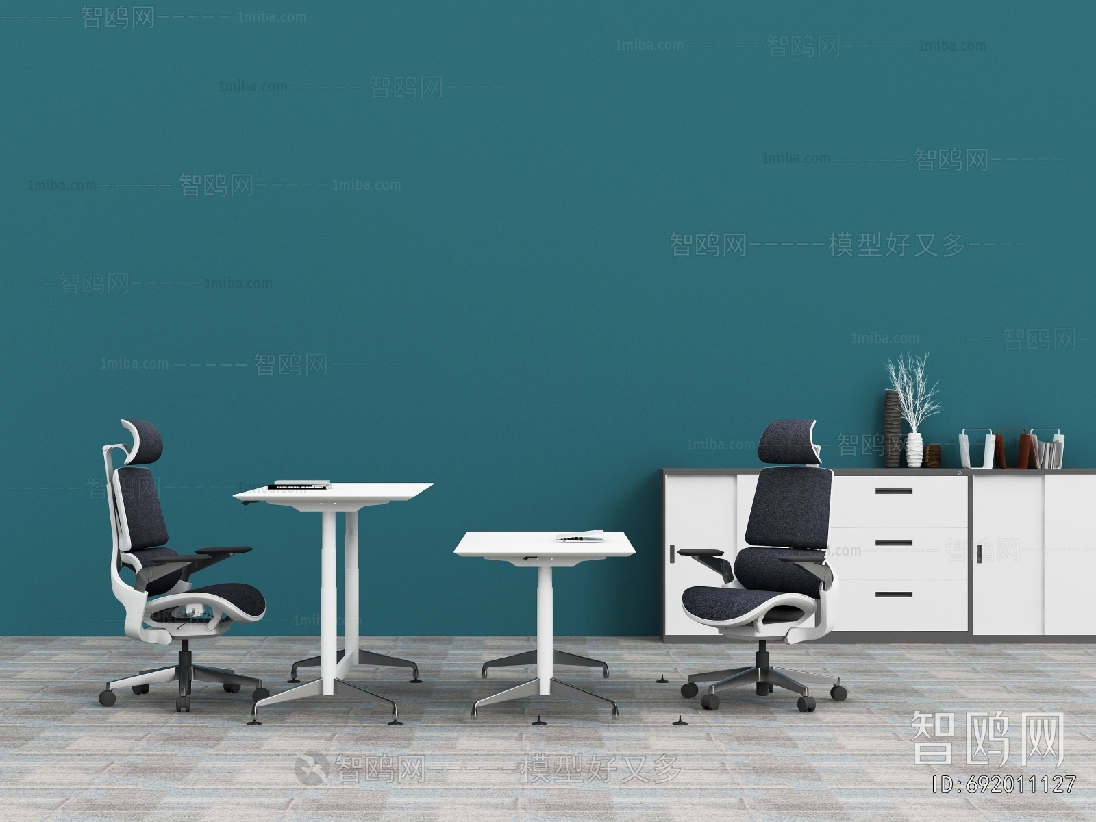 Modern Office Desk And Chair