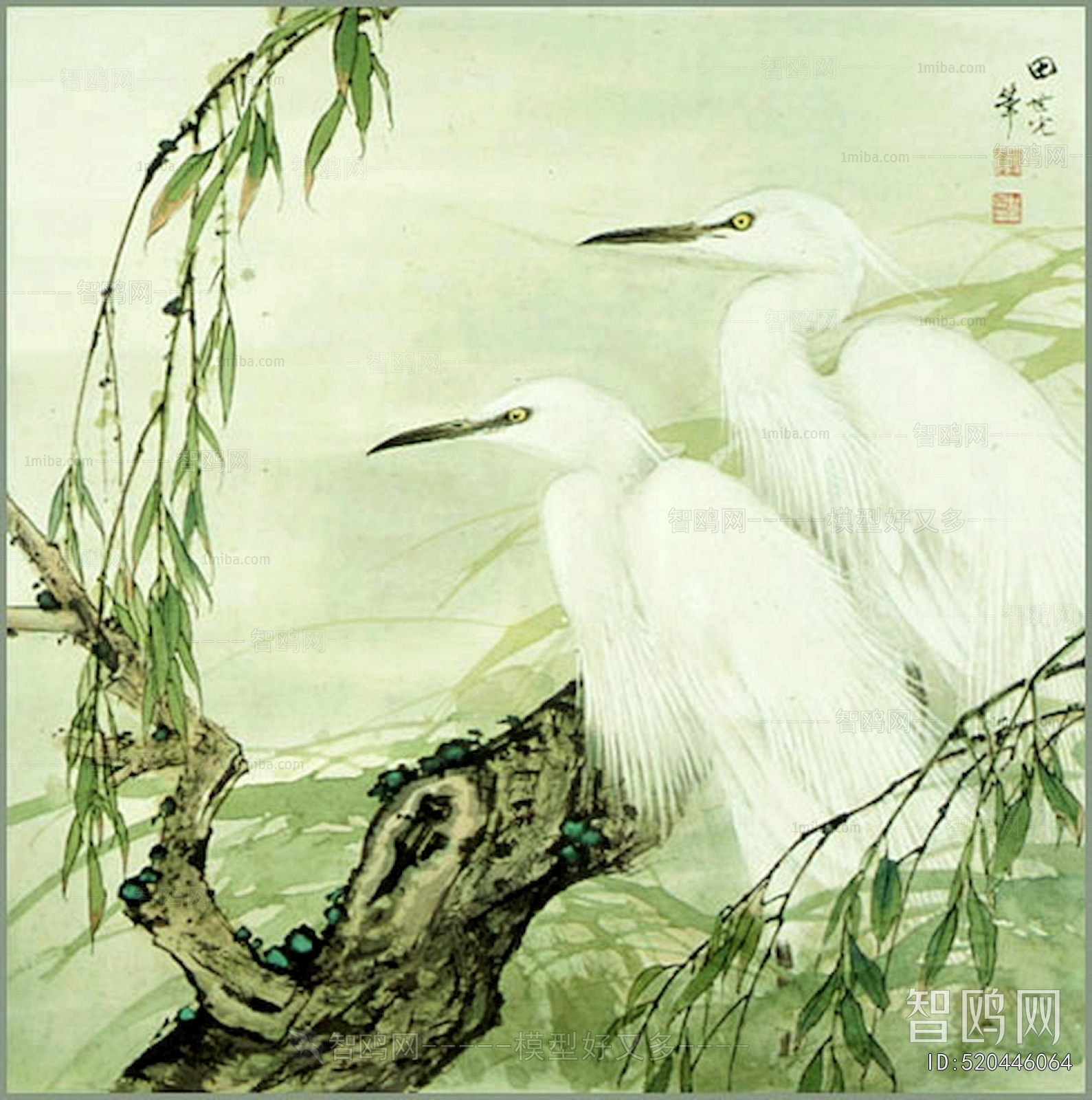 新中式水墨装饰画