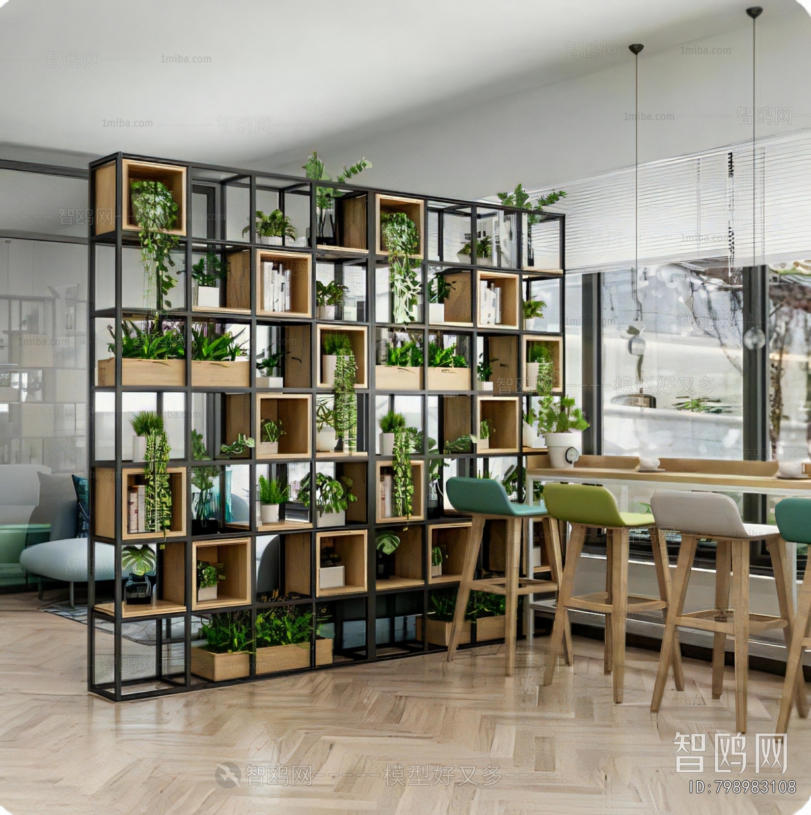 Nordic Style Office Rest Area