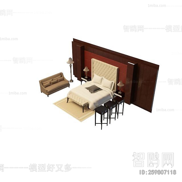 European Style Double Bed