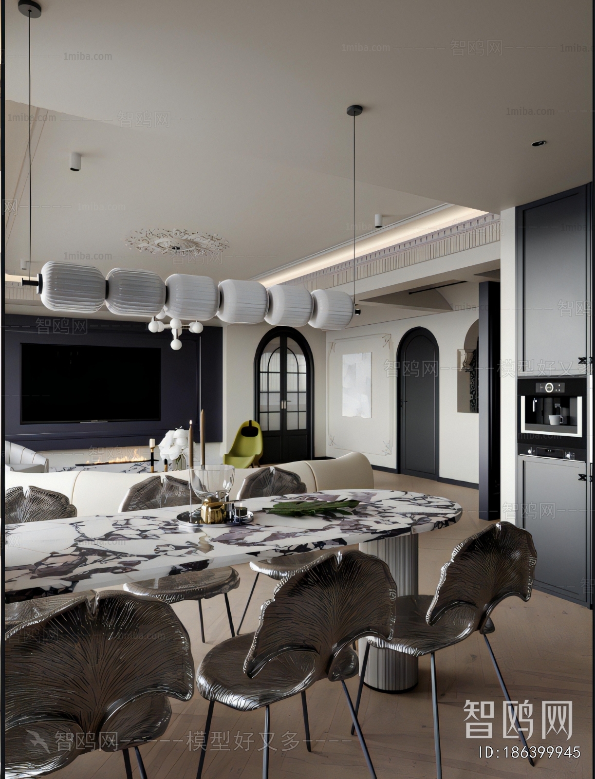 French Style Dining Room