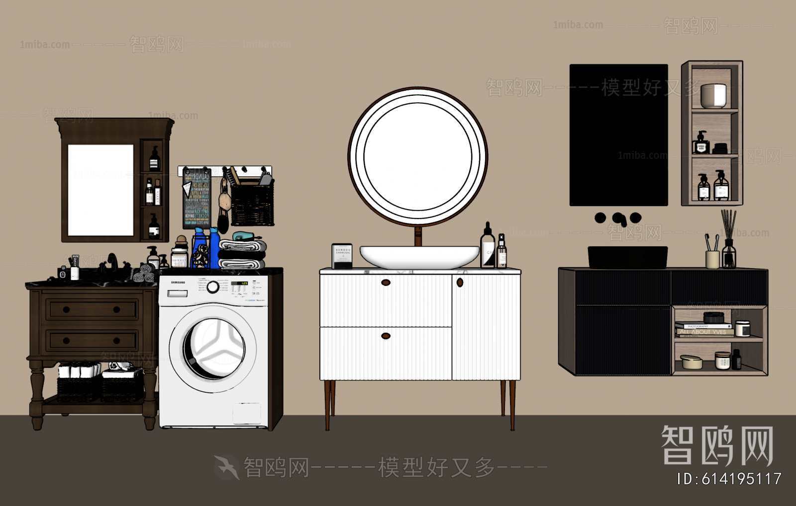 Modern Bathroom Cabinet