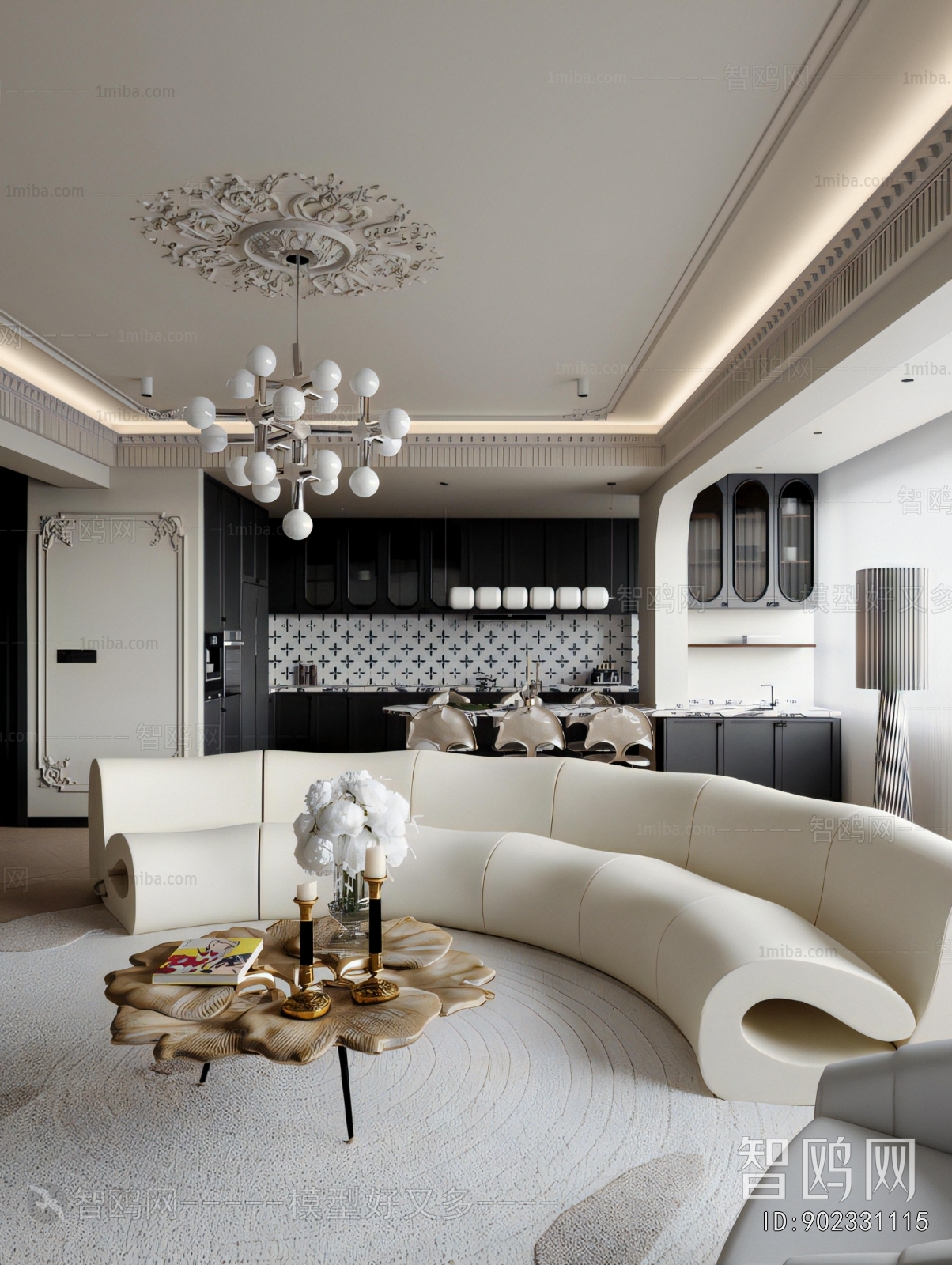 French Style A Living Room