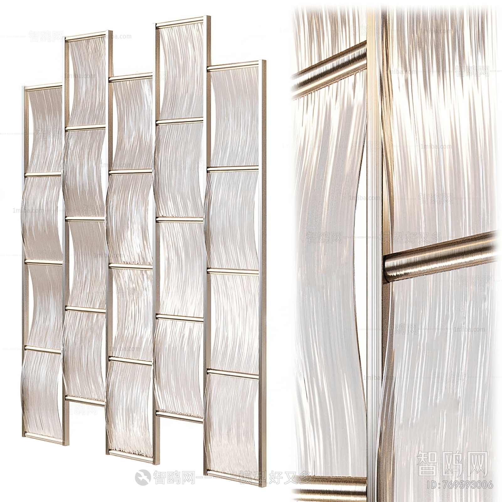 Modern Glass Screen Partition