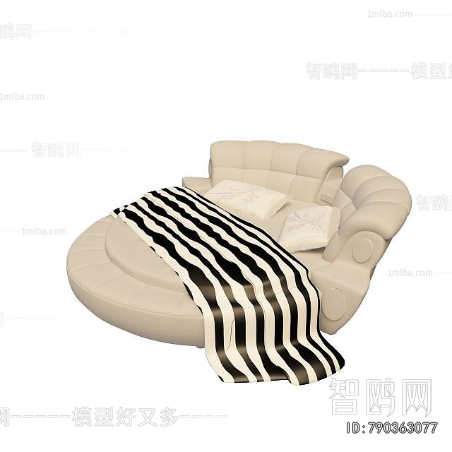 Modern Round Bed
