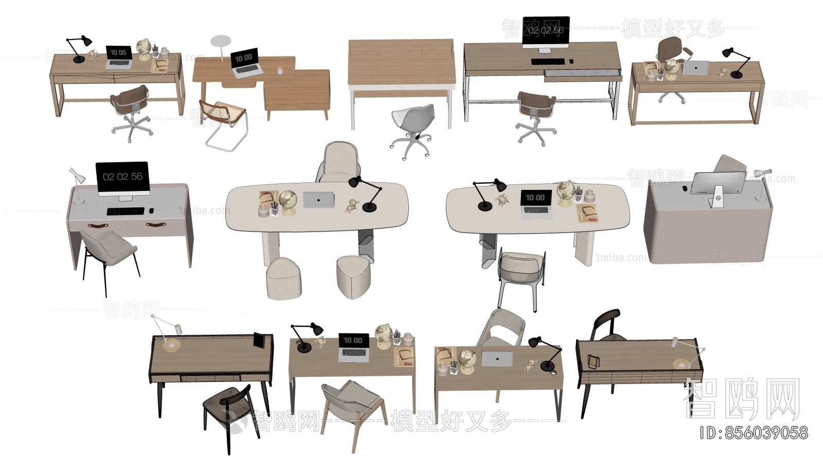 Modern Computer Desk And Chair