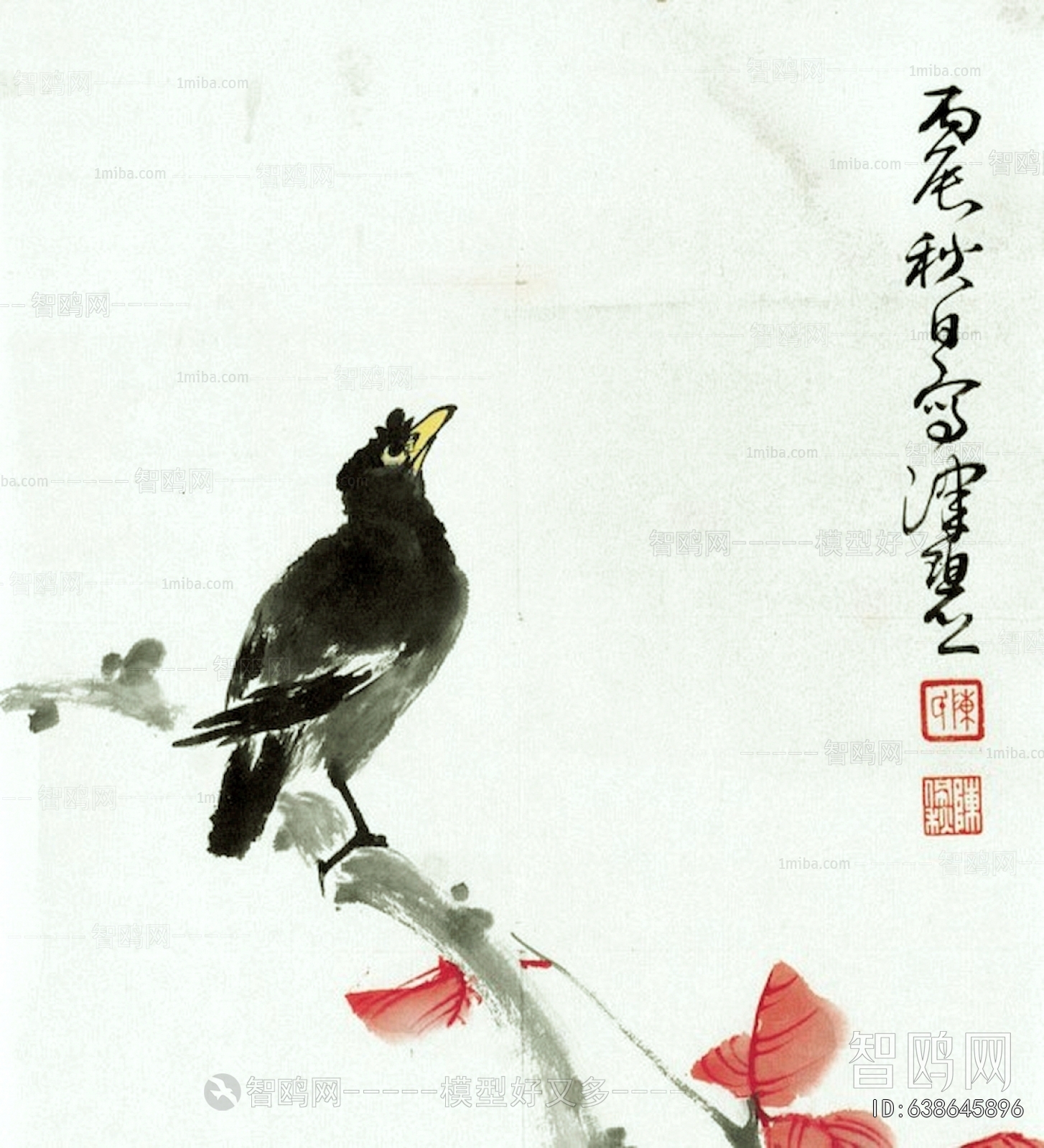 新中式水墨装饰画