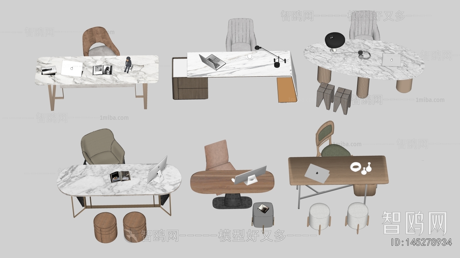 Modern Computer Desk And Chair