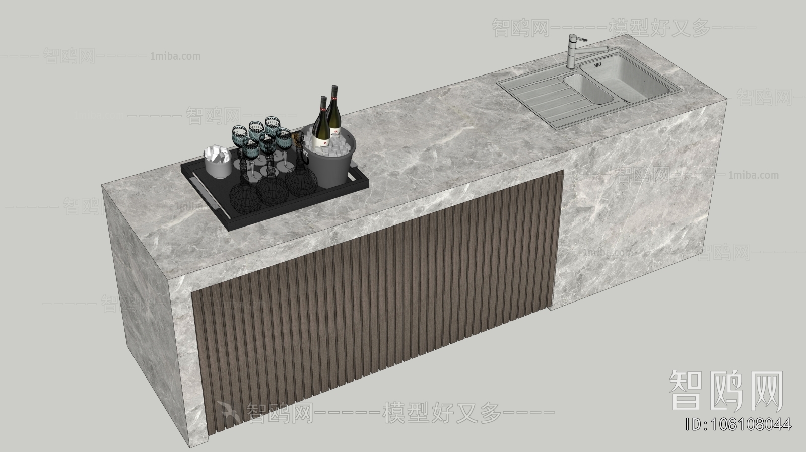 Modern Counter Bar