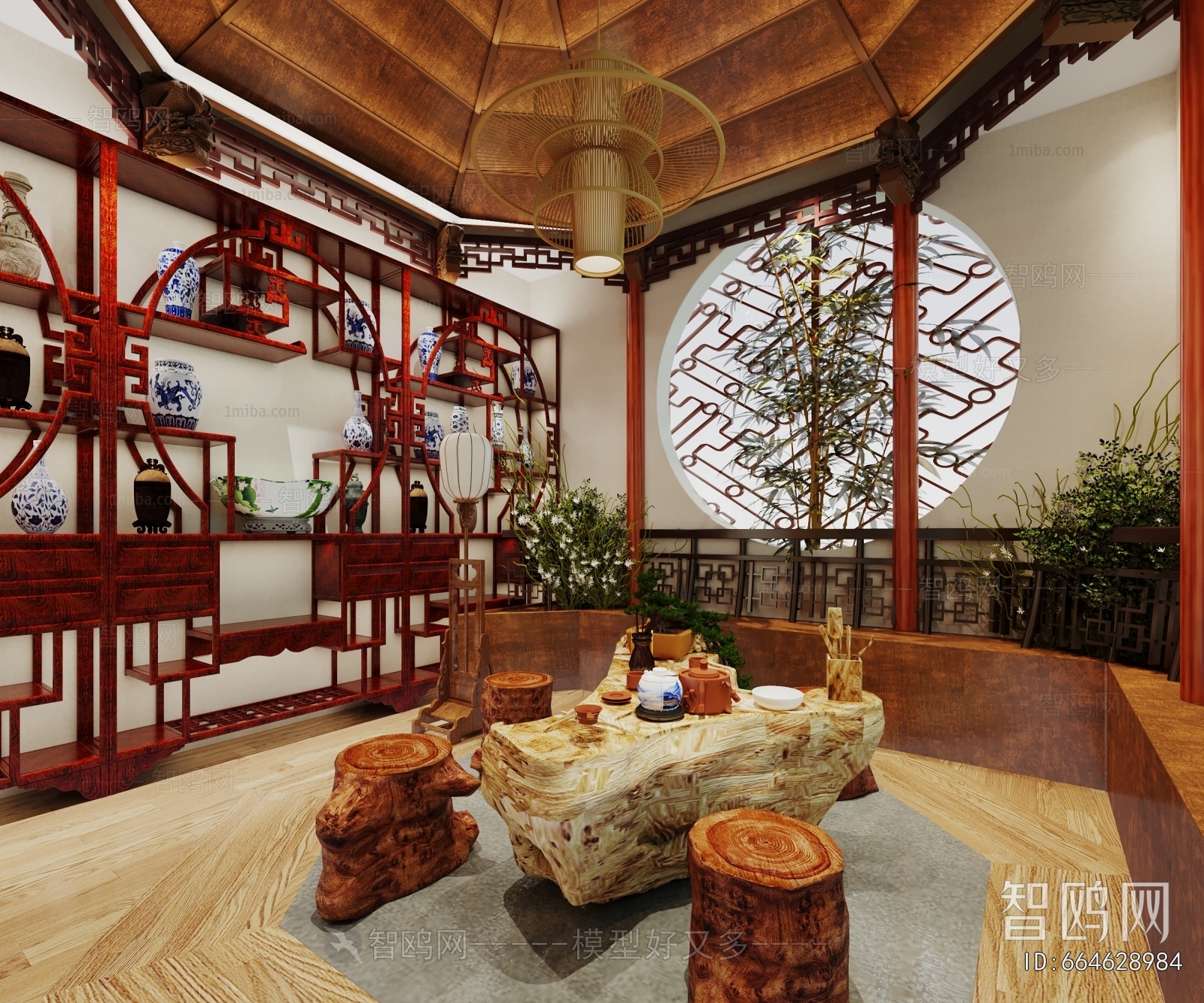 New Chinese Style Tea House