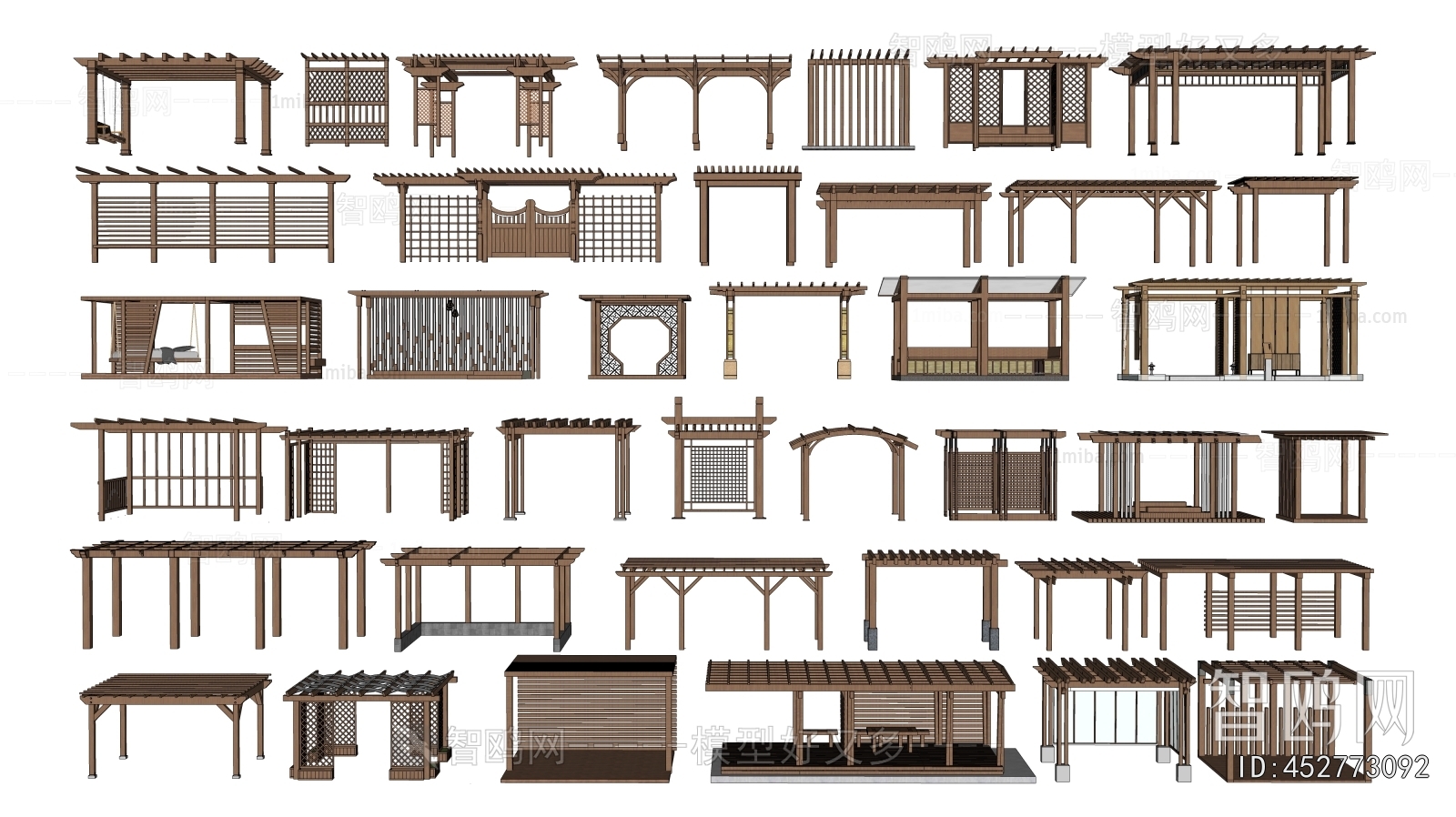 New Chinese Style Gallery Frame