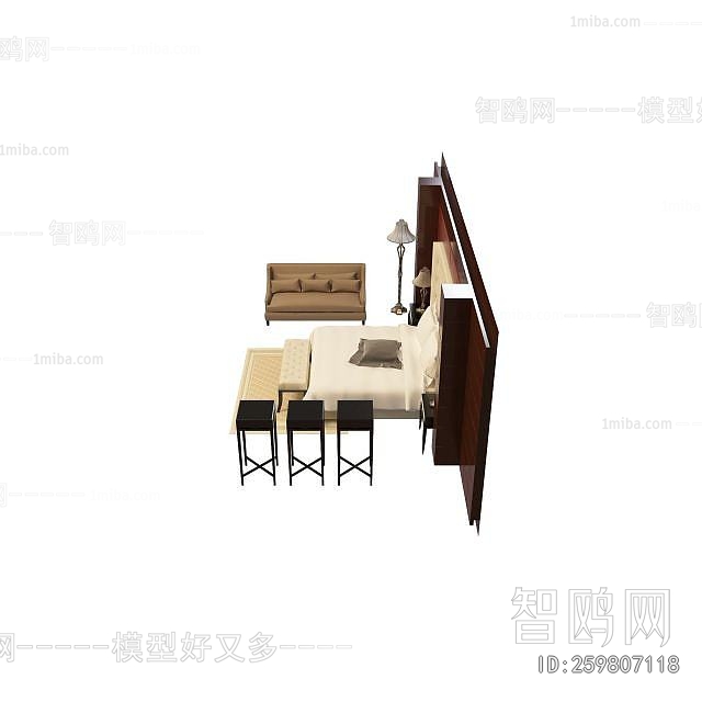 European Style Double Bed