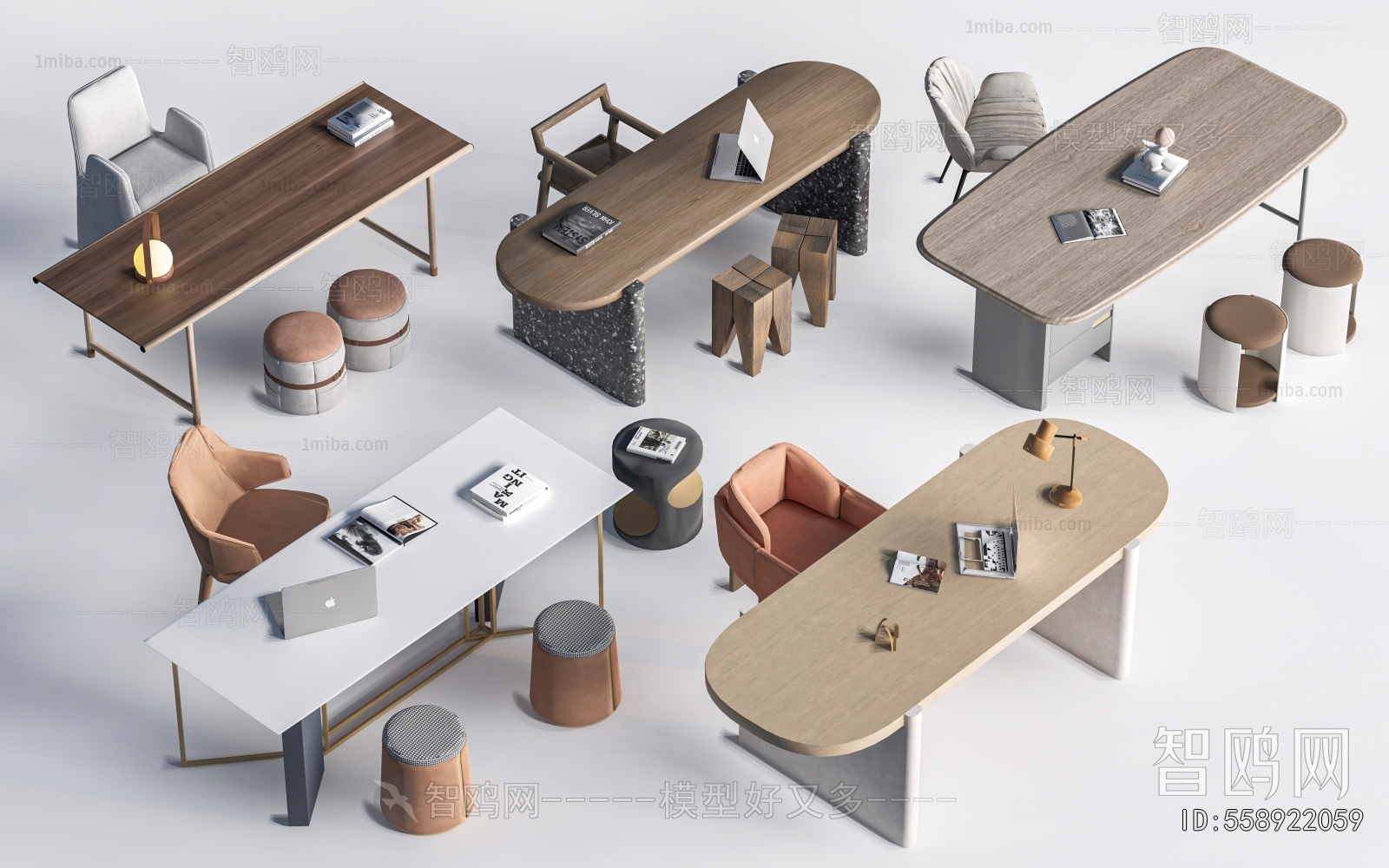 Modern Computer Desk And Chair