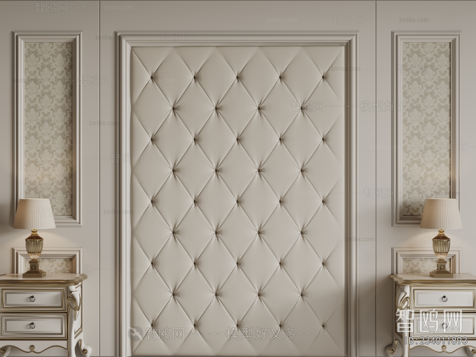 French Style TV Wall