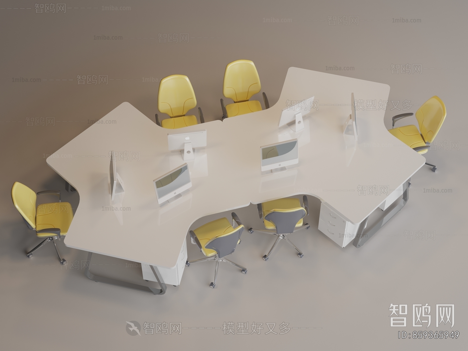Modern Office Desk And Chair