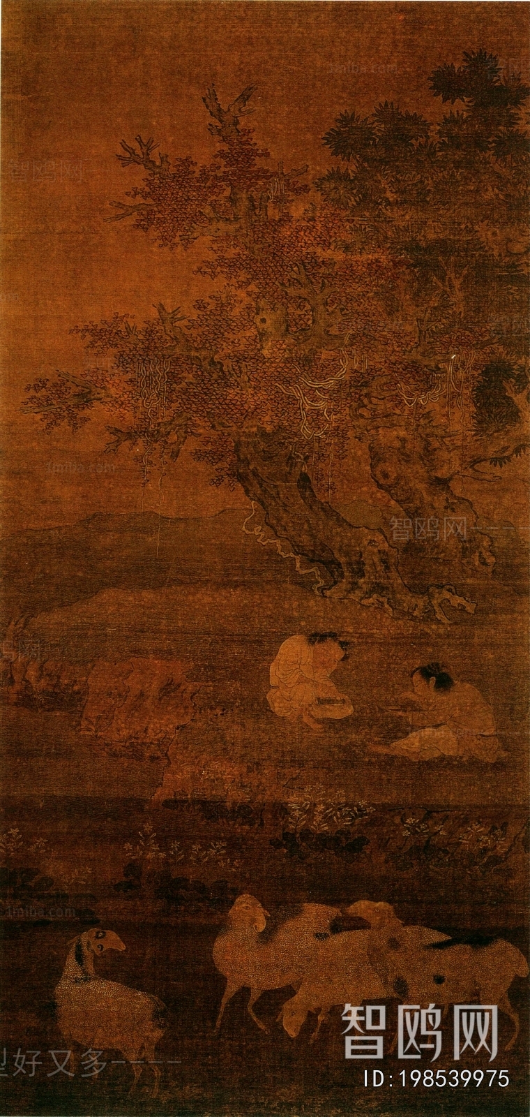新中式风景装饰画