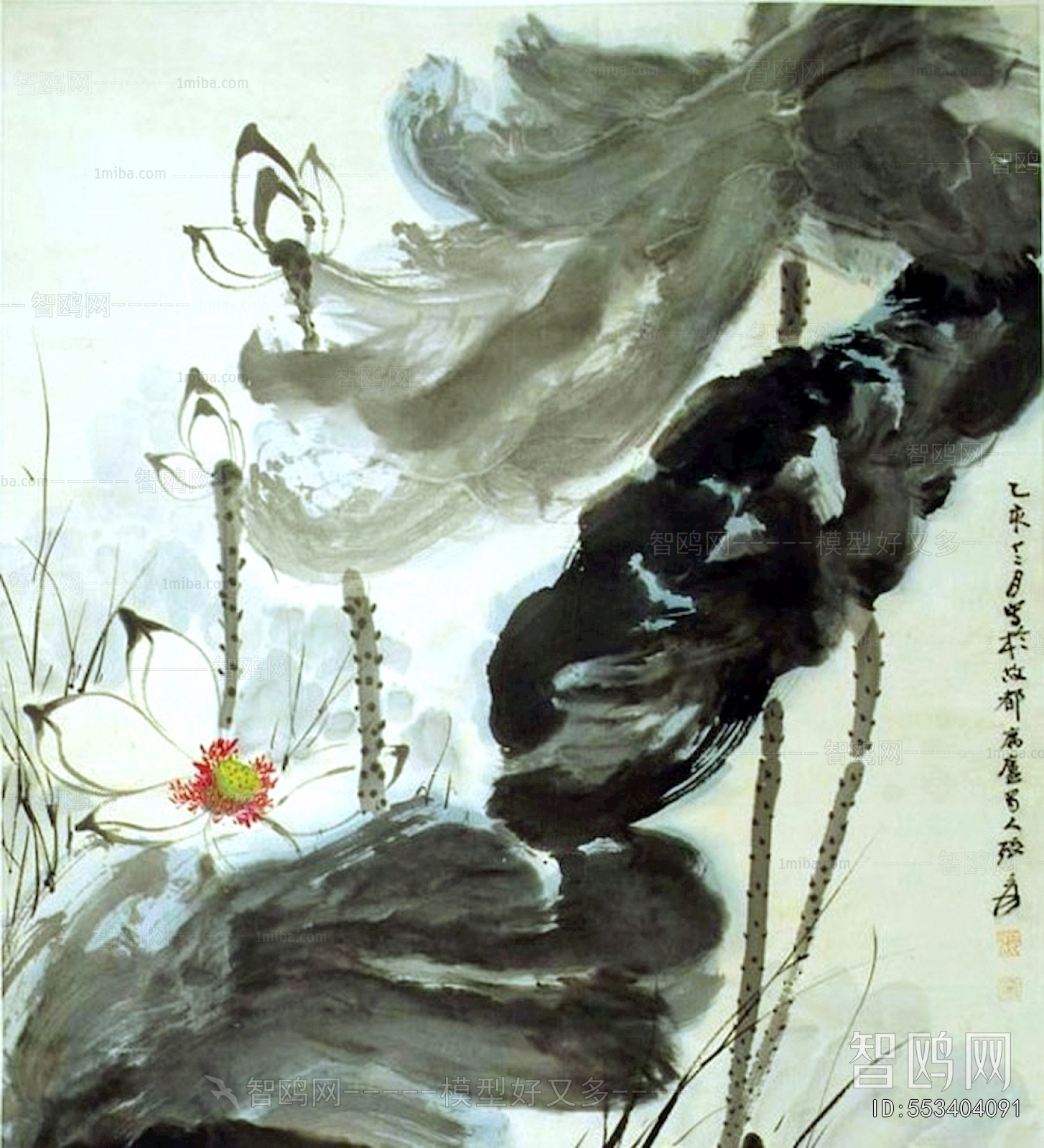 新中式水墨装饰画