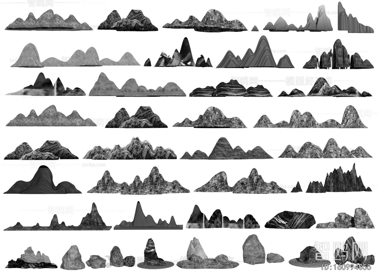 New Chinese Style Stone