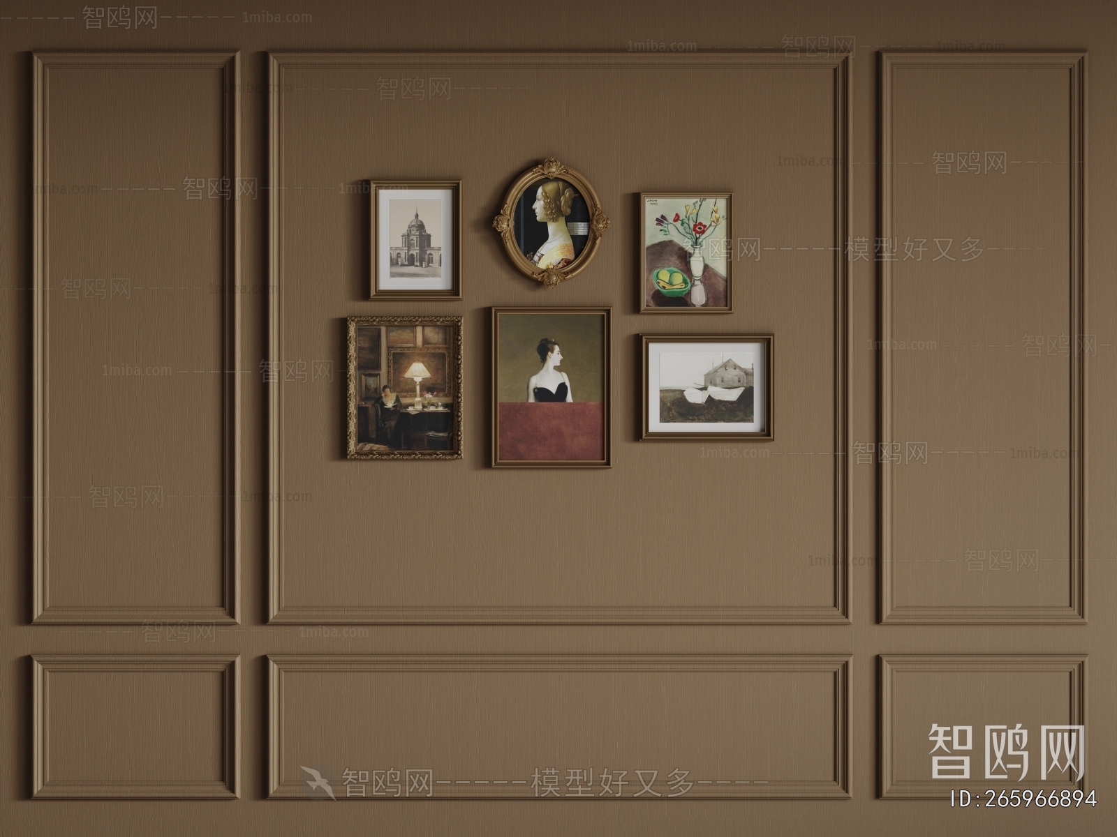 French Style TV Wall