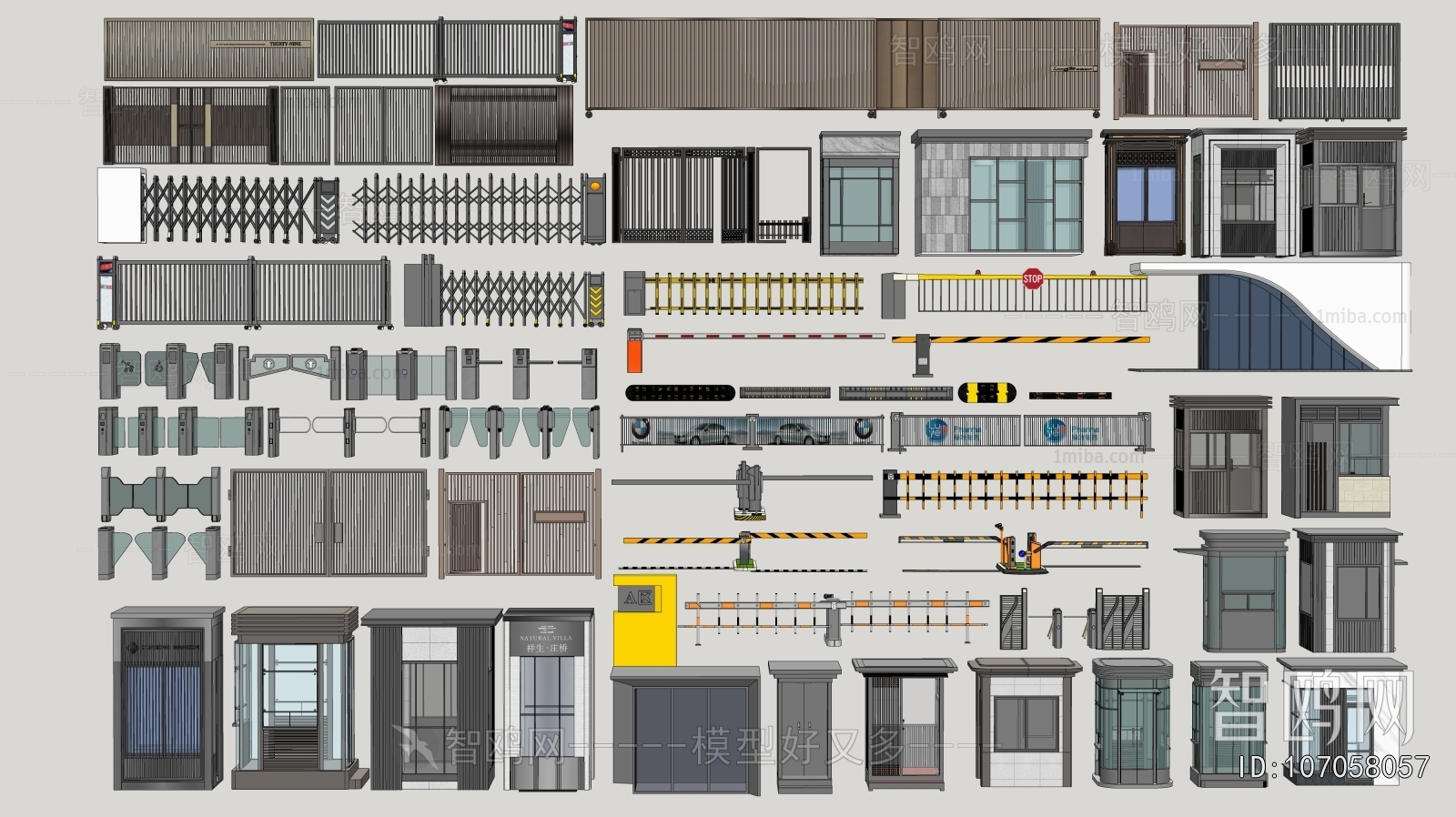 Modern Security Booth