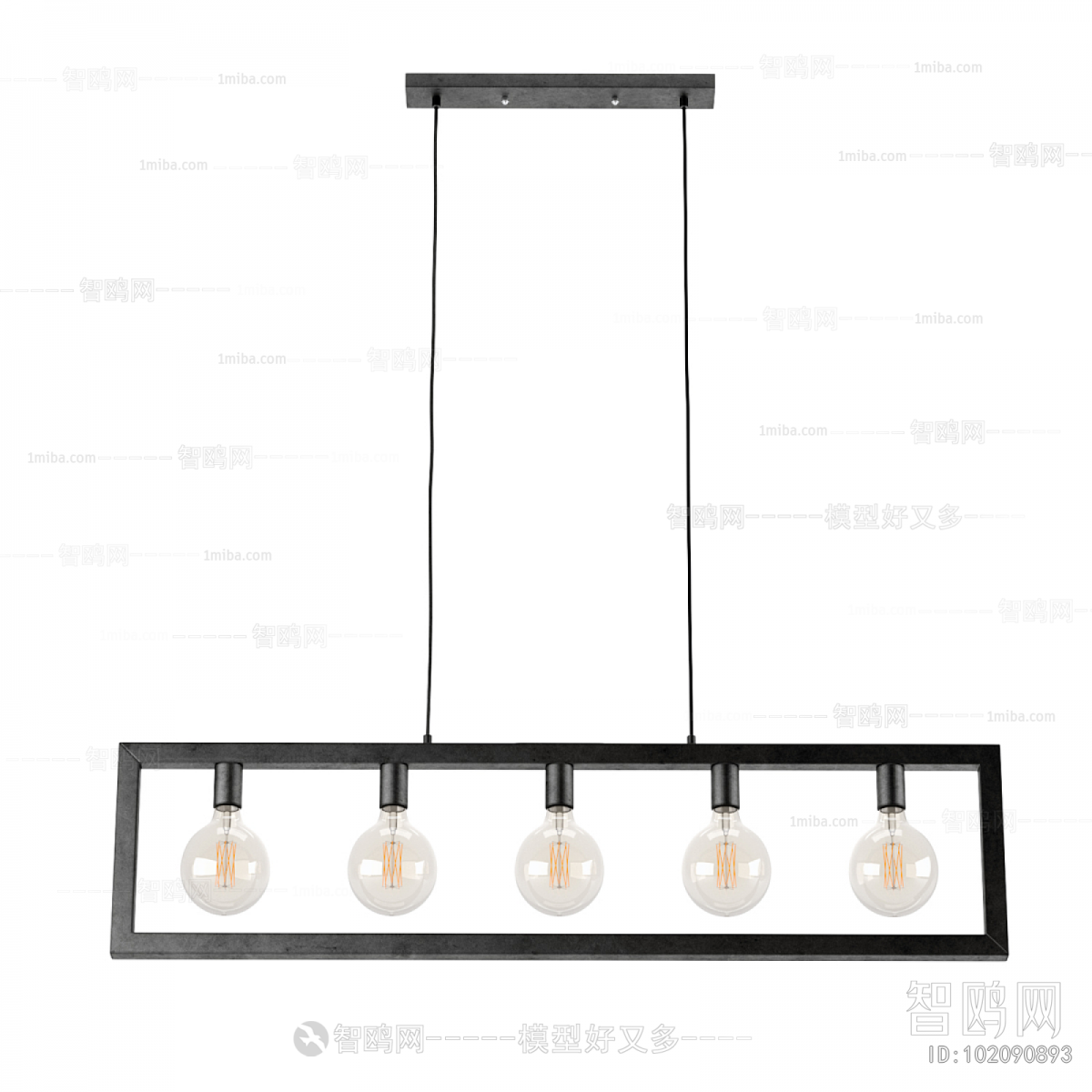 Modern Long Chandelier