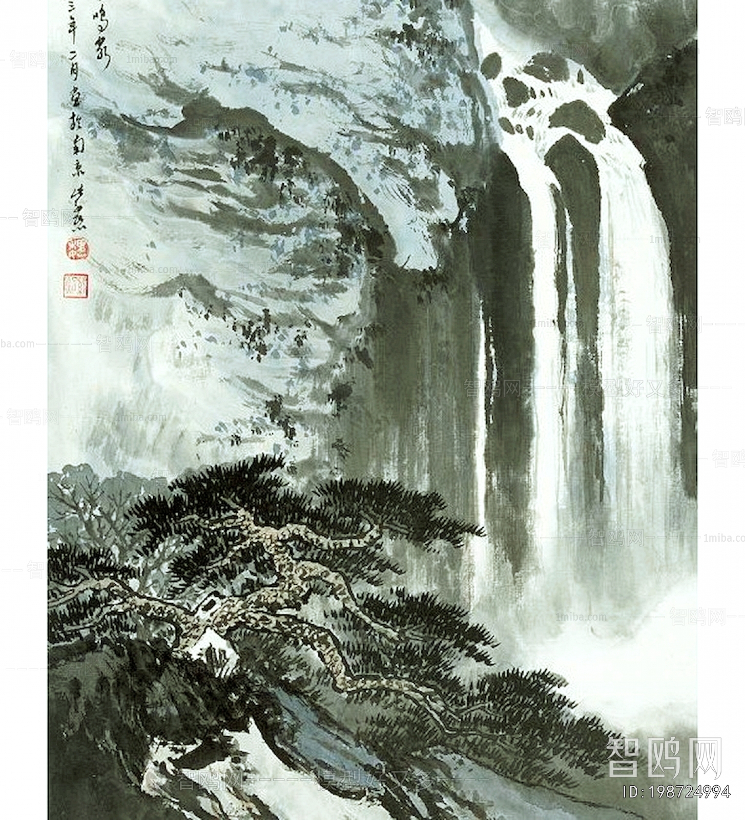 新中式水墨装饰画