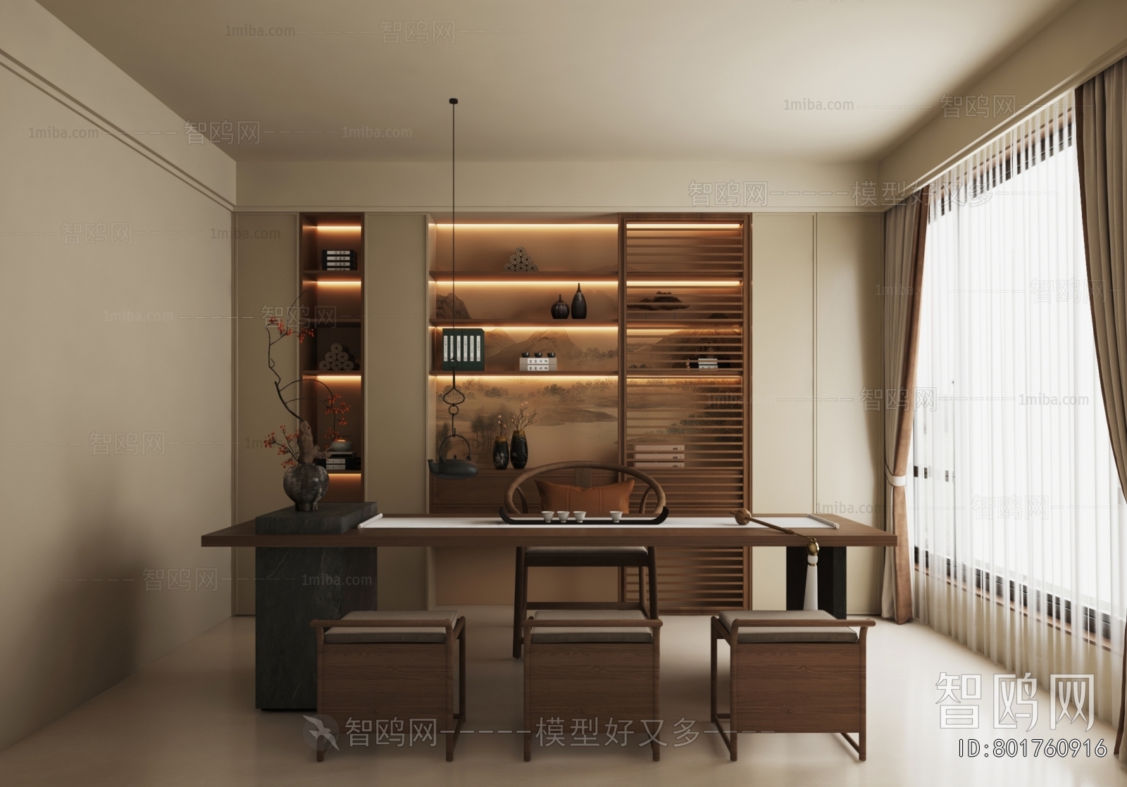 New Chinese Style Tea House