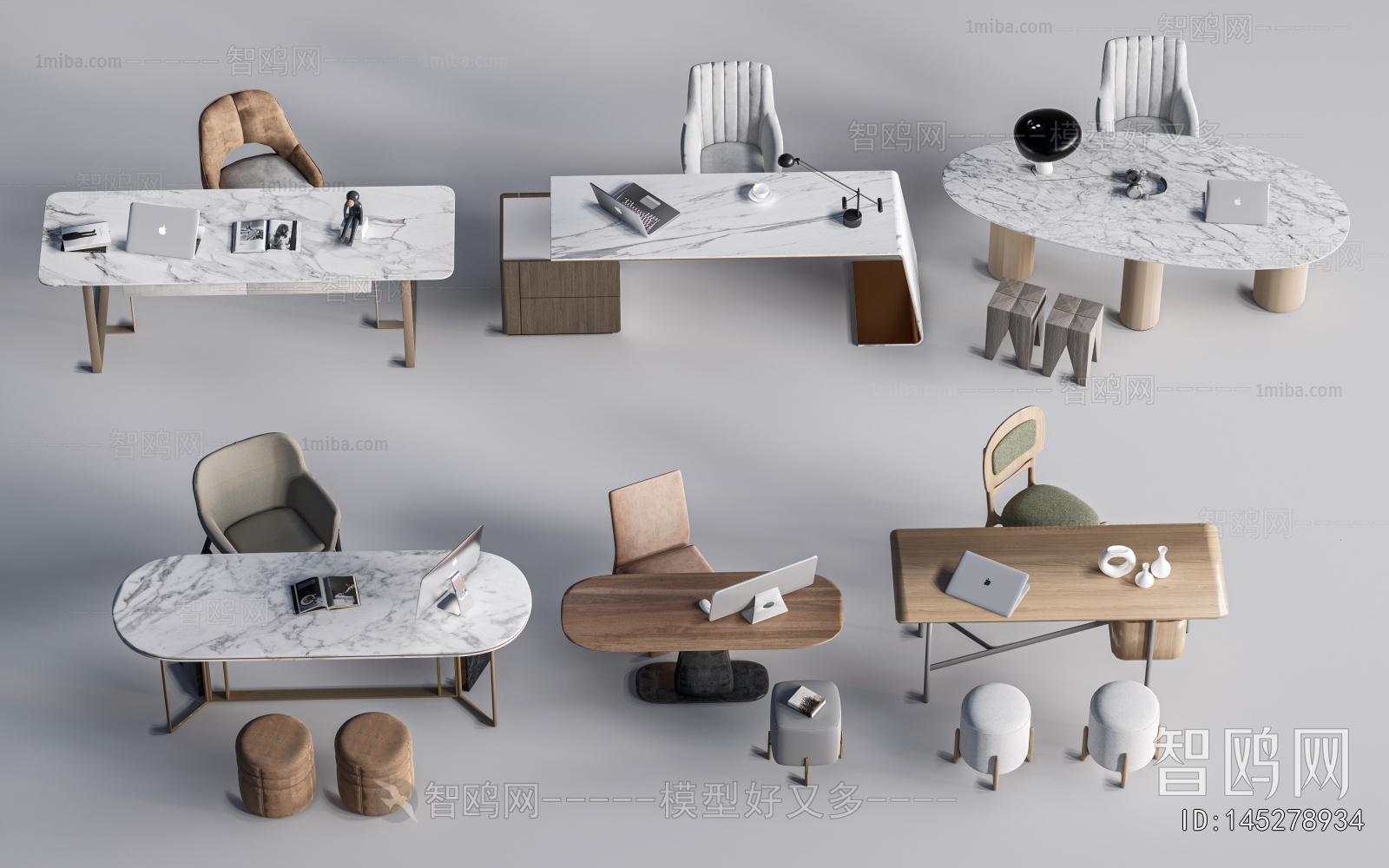 Modern Computer Desk And Chair