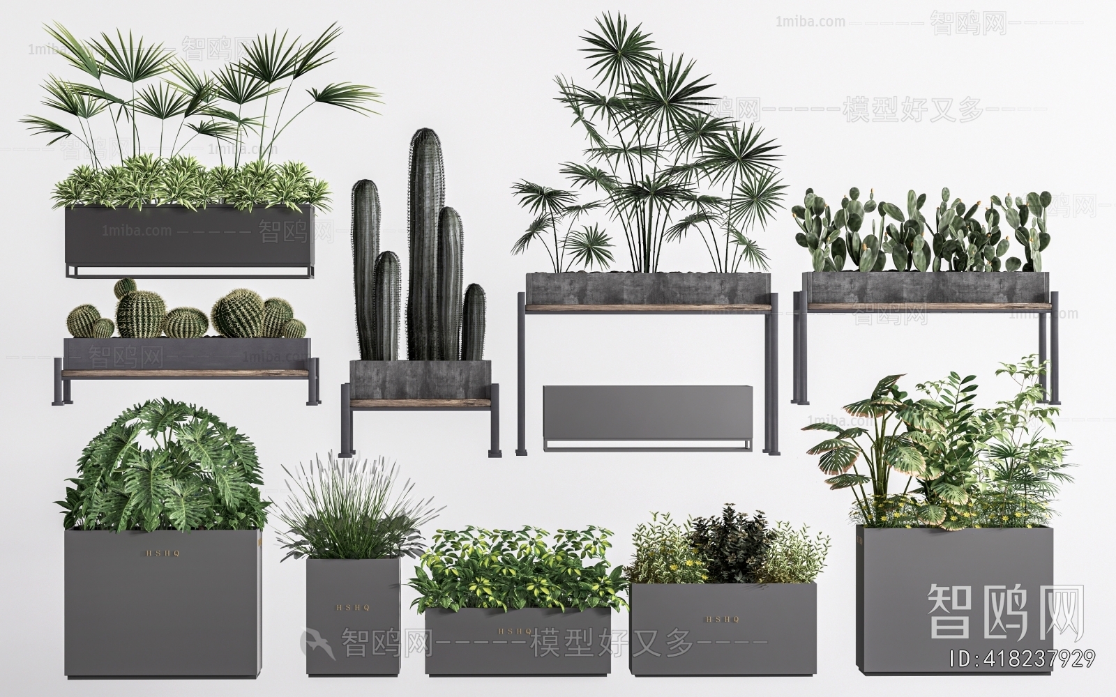 Modern Flower Bed, Flower Bowl, Flower Box