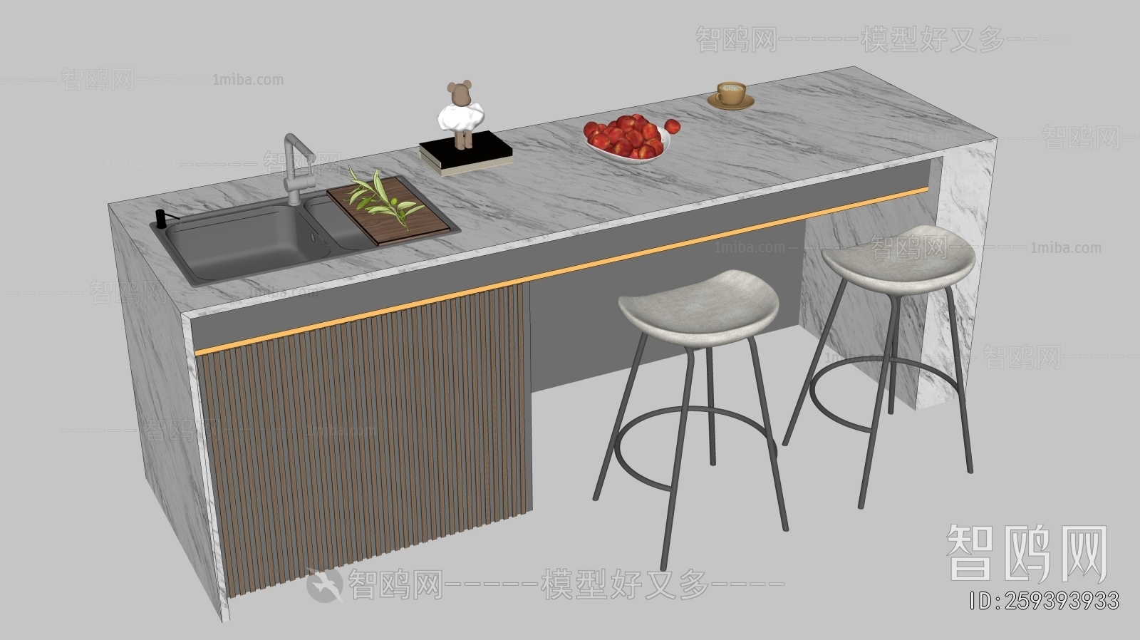 Modern Counter Bar