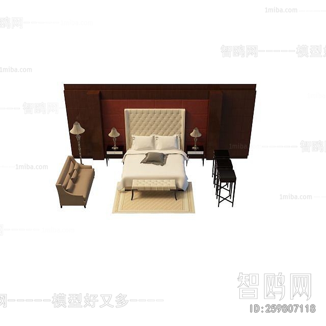 European Style Double Bed