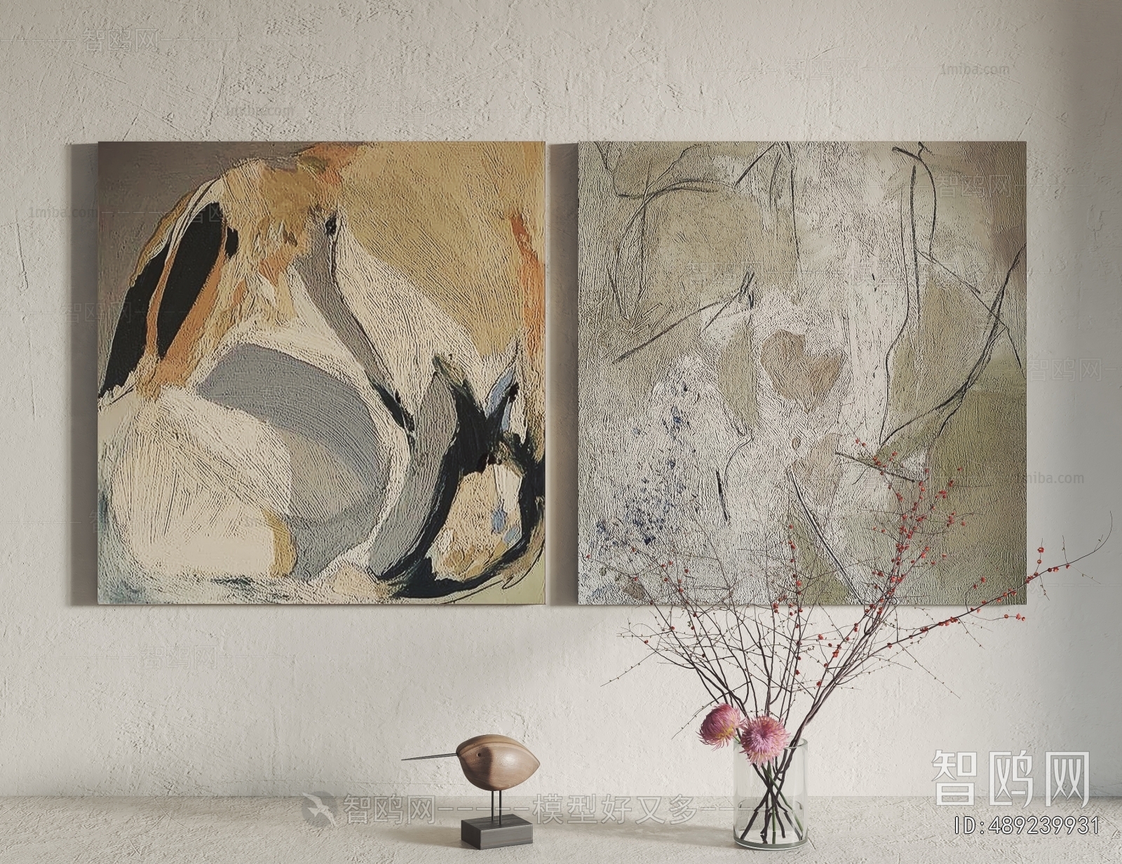 Wabi-sabi Style Painting