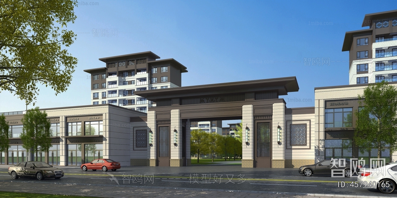 New Chinese Style Gate