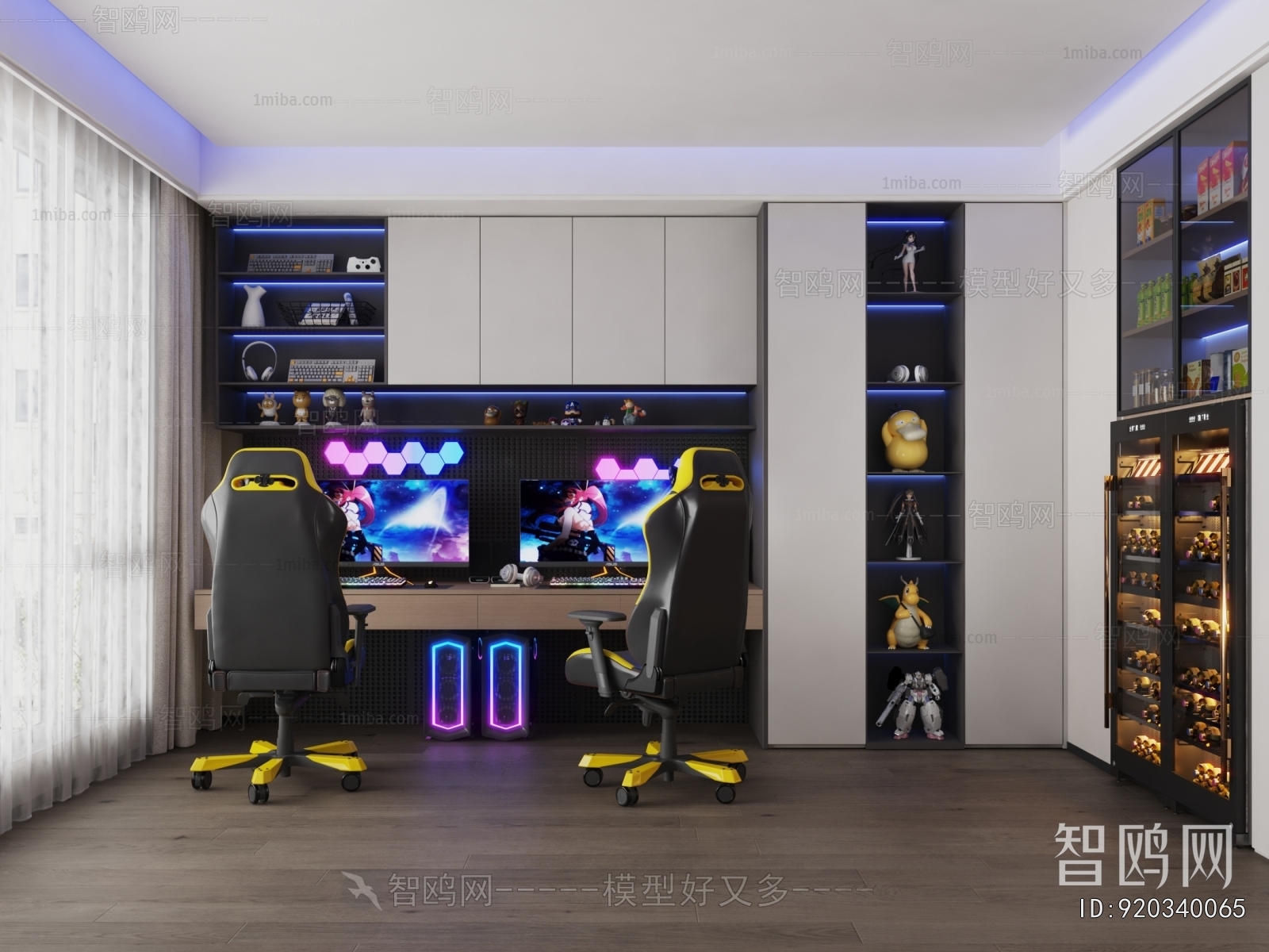 Modern E-sports Room