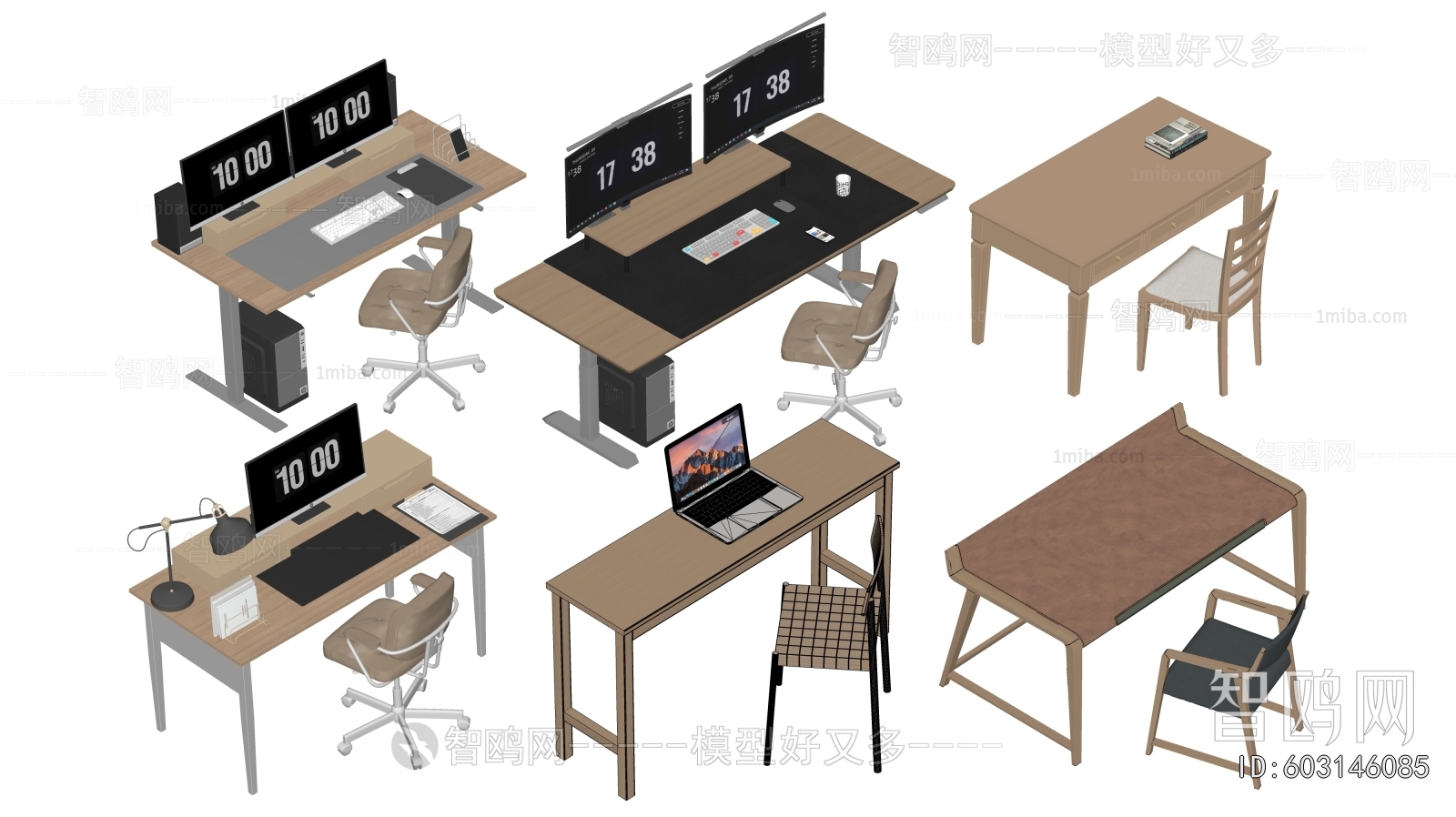 Modern Computer Desk And Chair