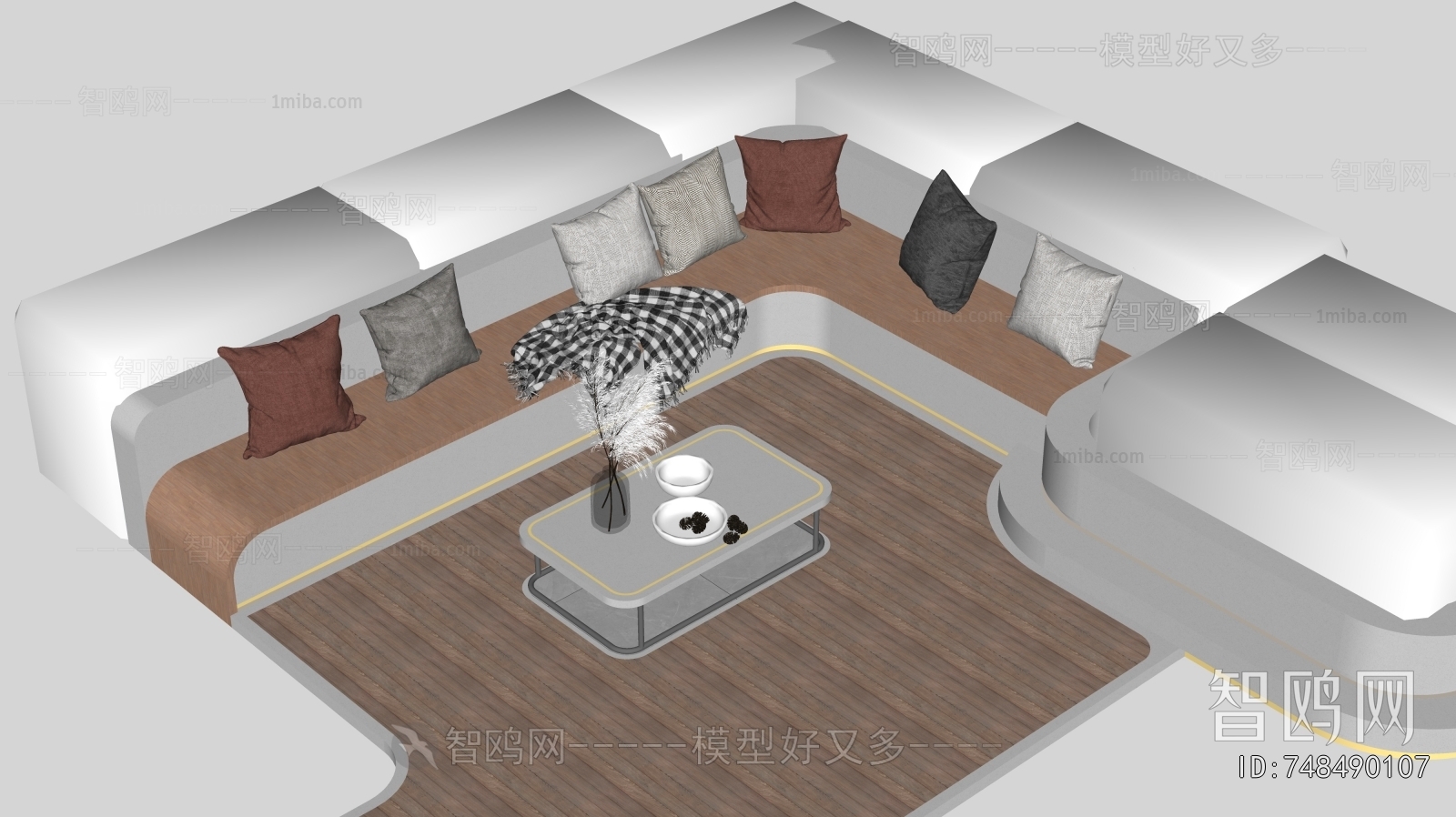 Modern Card Seat Sofa