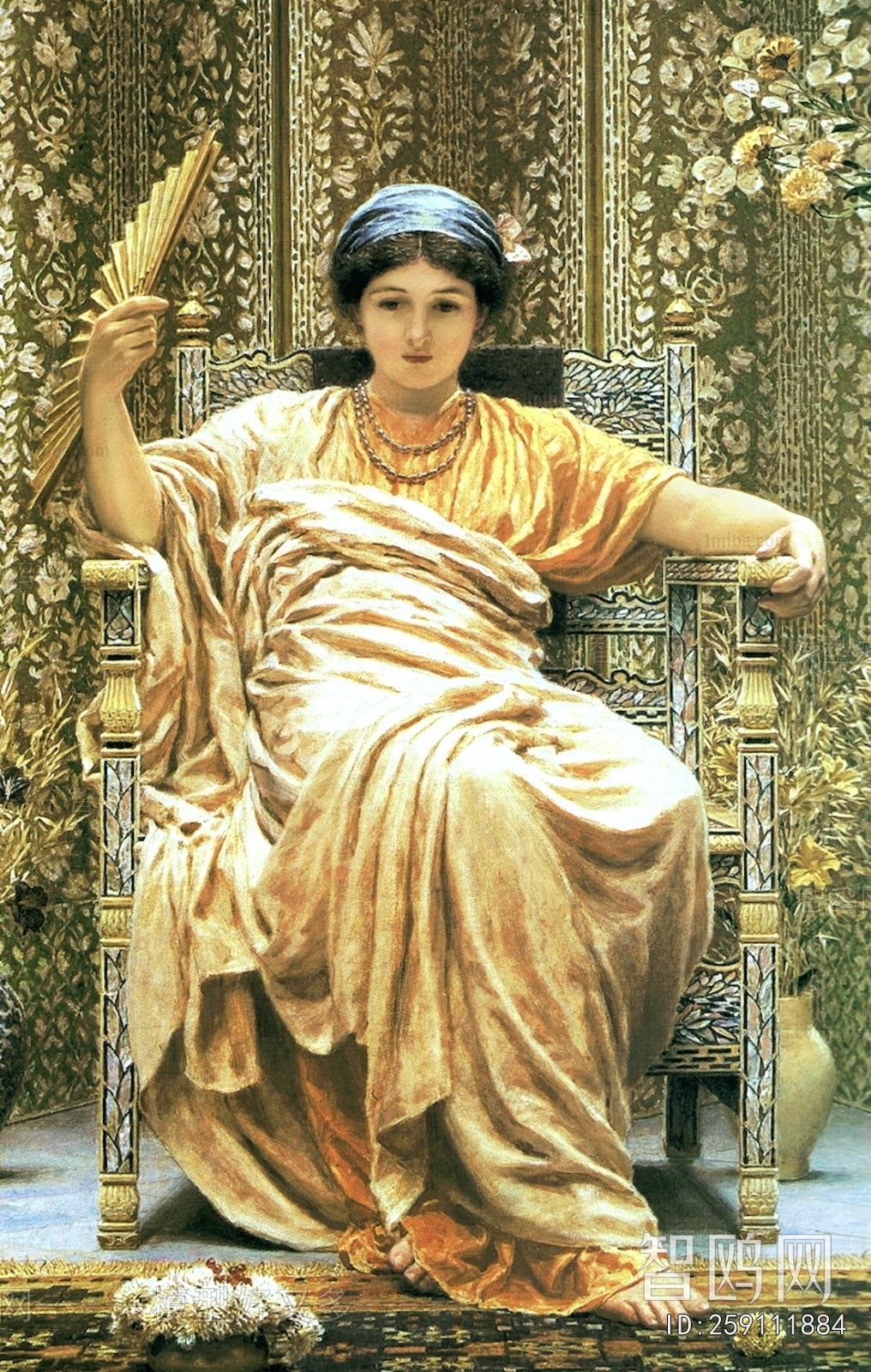 欧式人物油画