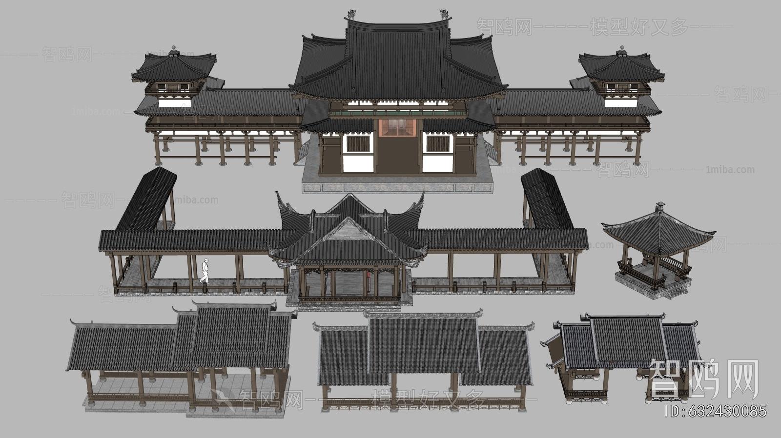 Chinese Style Gallery Frame