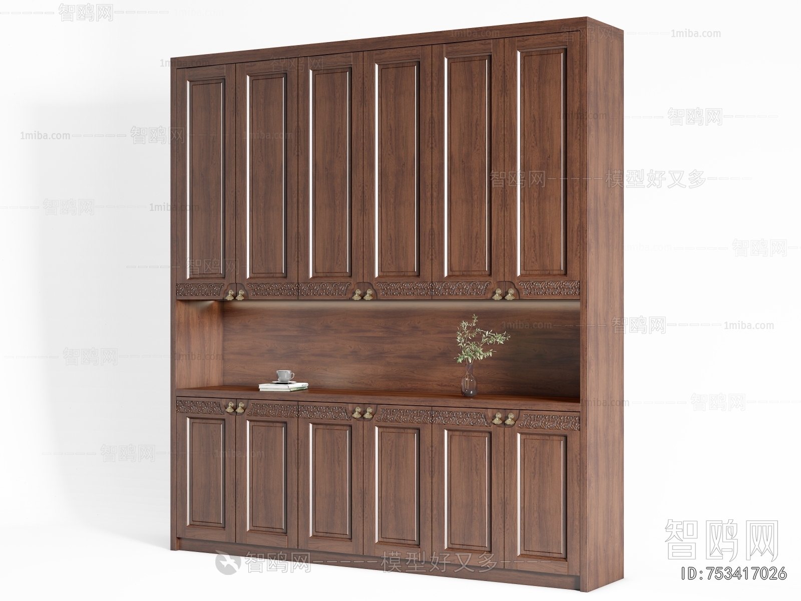 New Chinese Style Shoe Cabinet