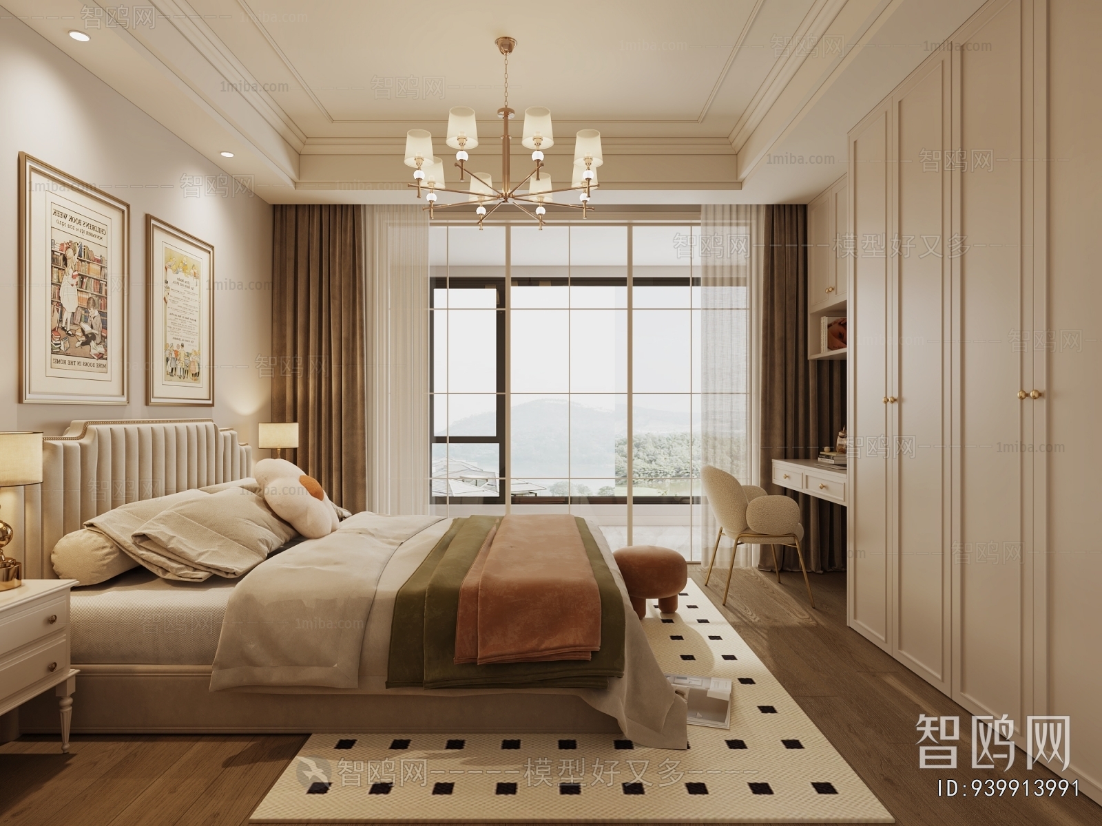 European Style Bedroom