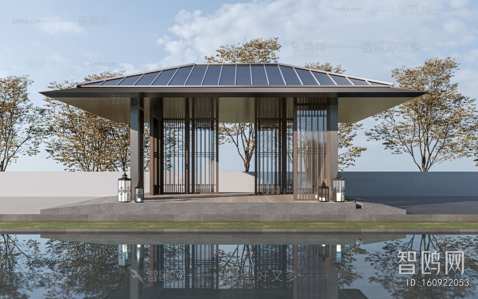 New Chinese Style Pavilion