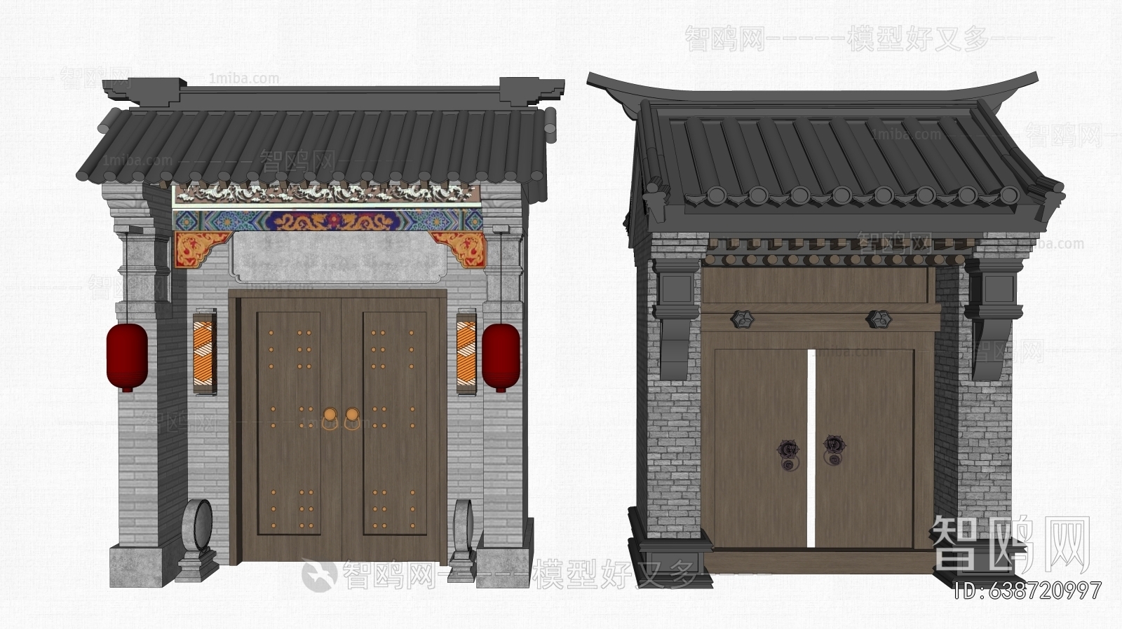 Chinese Style Facade Element